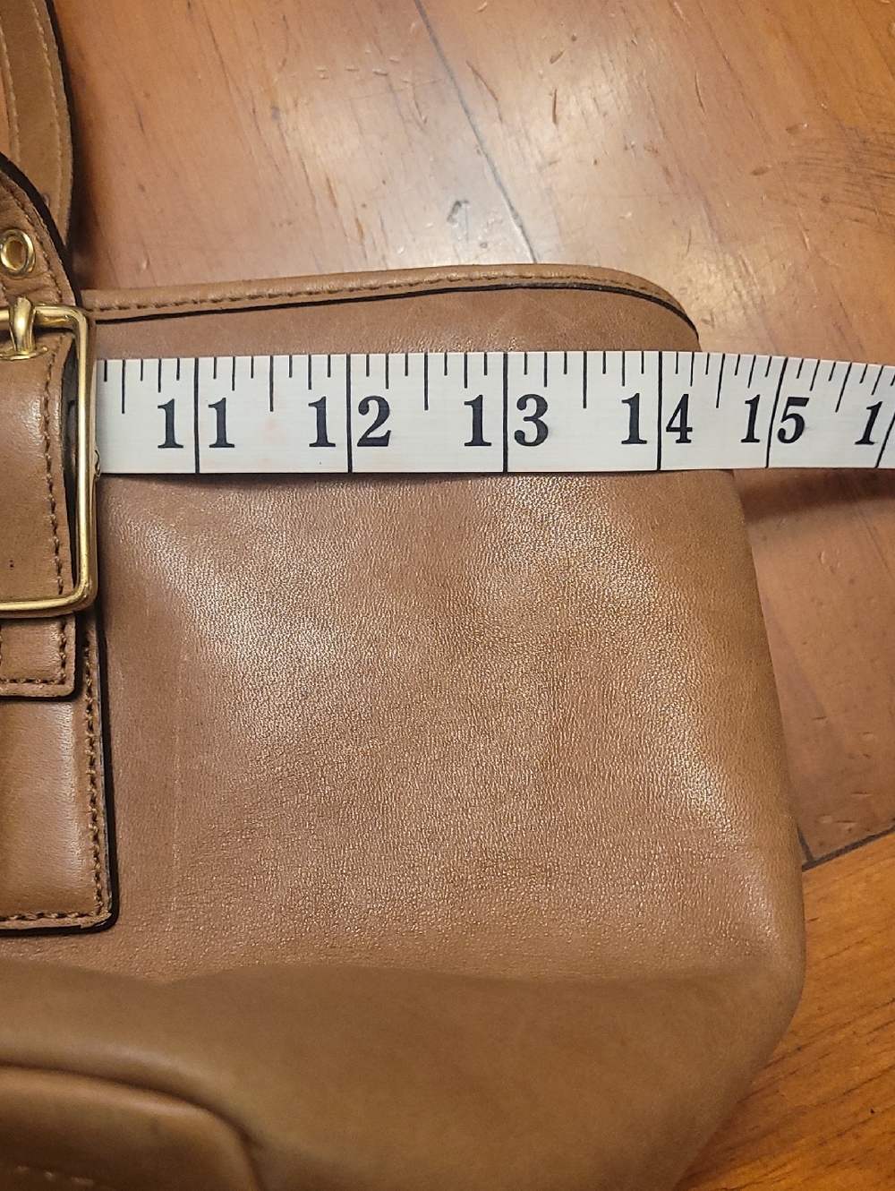 RARE COACH - Vintage Glove-Tanned Cowhide Smooth Leather Legacy Market Tote - Picture 13 of 14